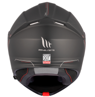 Ανοιχτό κράνος MT GENESIS A1 ΜΑΥΡΟ ΜΑΤ