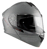 Ανοιχτό κράνος MT GENESIS SOLID A12 GLOSS GREY