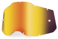 Плака за очила 100% Gen2 Racecraft2; Accuri2; Strata2 - червена огледална