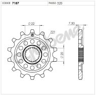 Pinion fata (pinion) TROFEO 367187Z12
