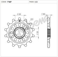 Pinion fata (pinion) TROFEO 367187Z13