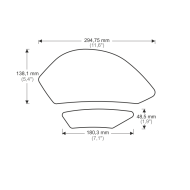 Protector rezervor KAWASAKI ZX HDR220/PR3442