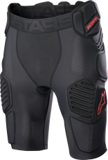 Προστατευτική σφήνα ALPINESTARS SHORT BIONIC PRO ΜΑΥΡΟ/ΚΟΚΚΙΝΟ