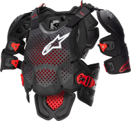 Προστατευτικός προφυλακτήρας ALPINESTARS A-10 V2 ΜΑΥΡΟ/ΚΟΚΚΙΝΟ