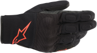 Γάντια ALPINESTARS S-MAX DRYSTAR ΜΑΥΡΟ/ΚΟΚΚΙΝΟ