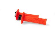 Mânere RACETECH R20 Lock On Grips Wave Neon Orange