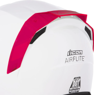 ICON Airflite™ DYGLO RED Helmet Spoiler