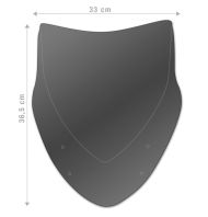 Спортна слюда BARRACUDA AEROSPORT Kawasaki Z750 (2003-2006)