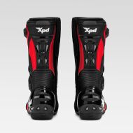 Ghete sport pentru motocicletă XPD XP6-S NEGRU/ROȘU