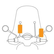 Suport telefon LAMPA Smart Scooter Case