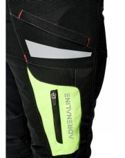 Υφασμάτινο παντελόνι μοτοσυκλέτας ADRENALINE CAMELEON 2.0 ΜΑΥΡΟ