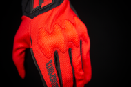 Textile motorcycle gloves ICON ANTHEM 2 - RED