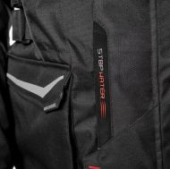Υφασμάτινο μπουφάν μοτοσικλέτας ADRENALINE CHICAGO 2.0 BLACK