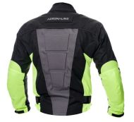 Υφασμάτινο μπουφάν μοτοσικλέτας ADRENALINE PYRAMID 2.0 BLACK/GREY/FLUO