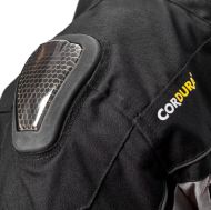 Υφασμάτινο μπουφάν μοτοσικλέτας ADRENALINE SCORPIO BLACK