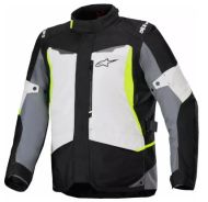 Jachetă textilă pentru motociclete ALPINESTARS ST-1 WP GRY/BLK/YEL