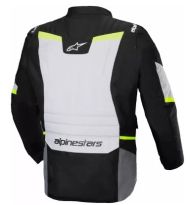Jachetă textilă pentru motociclete ALPINESTARS ST-1 WP GRY/BLK/YEL