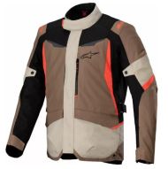 Jachetă motocicletă textilă ALPINESTARS ST-1 WP KHAKI/SAND/BLK/RD