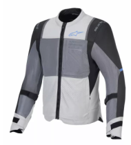 Υφασμάτινο μπουφάν μοτοσικλέτας ALPINESTARS ST-2 AIR GY/BK