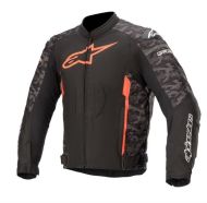 JACHETA MOTOCICLETA TEXTILA ALPINESTARS T-GP PLUS R V3 NEGRU/CAMO/ROSU FLUO