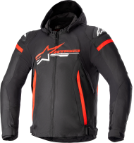 Geaca textila moto ALPINESTARS Zaca Waterproof NEGRU/ROSU/ALB
