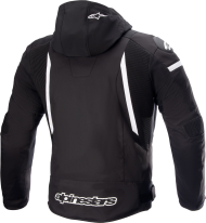 Geaca textila moto ALPINESTARS Zaca Waterproof NEGRU/ALB