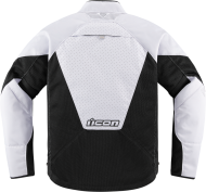 Textile motorcycle jacket ICON MESH AF WHITE