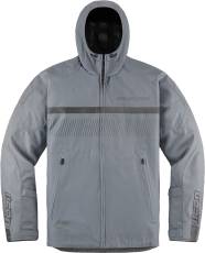Textile motorcycle jacket ICON PDX3 CE - GRAY