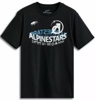 Μπλουζάκι ALPINESTARS CSF ΗΜΙΚΥΚΛΟ ΜΑΥΡΟ