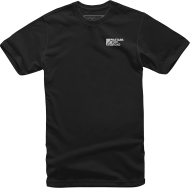 T-shirt ALPINESTARS TEE ΒΑΜΜΕΝΟ ΜΑΥΡΟ