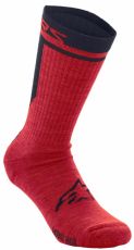 Socks ALPINESTARS MERINO 24 RED/BLACK