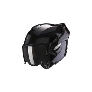 Μαύρο γυαλιστερό κράνος Scorpions Exo Tech Evo