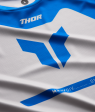 Tricou Motocross THOR RIDEMODE MENACE BLUE