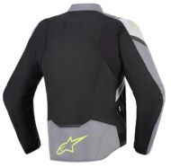 ALPINESTARS T-JAWS V4 WP ΜΑΥΡΟ/ΓΚΡΙ Υφασμάτινο μπουφάν