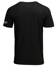 Motorcycle T-shirt THOR TANGENT BLACK