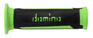 Λαβές DOMINO GRIP STREET TURISMO ΜΑΥΡΕΣ/ΠΡΑΣΙΝΕΣ