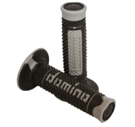 Mânere DOMINO GRIPS DIAMONTE DC Negre/Gri