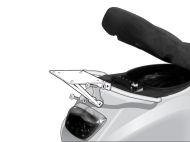 Mounting kit for cases SHAD TOP MASTER PIAGGIO LX50/125 05-08
