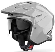 AIROH Kombakt Concrete Gray Gloss scooter helmet