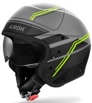 Scooter helmet AIROH J110 Slim Yellow Matt