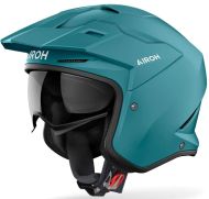 Scooter helmet AIROH Kombakt Petrol Green Matt