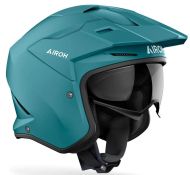 Scooter helmet AIROH Kombakt Petrol Green Matt