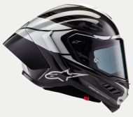 ALPINESTARS Supertech R10 Element Helmet Black/Carb/Silver