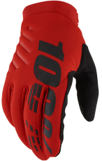 Motocross gloves 100% BRISKER 23 RED