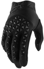 Γάντια μοτοκρός 100% AIRMATIC ΜΑΥΡΑ