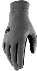 Γάντια μοτοκρός 100% BRISKER XTREME CHARCOAL