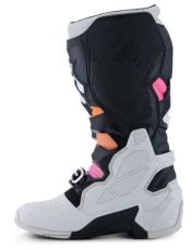 Motocross boots ALPINESTARS TECH 7 BLK/LT GY/ORG FL/MAG