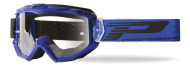 Motocross goggles PROGRIP 3201 BLUE CLEAR