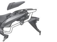 Монтажен комплект за куфари SHAD TOP MASTER KAWASAKI Z750/Z1000 07-10