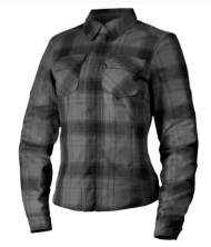 Дамска мото риза ICON Fallblock Flannel Black